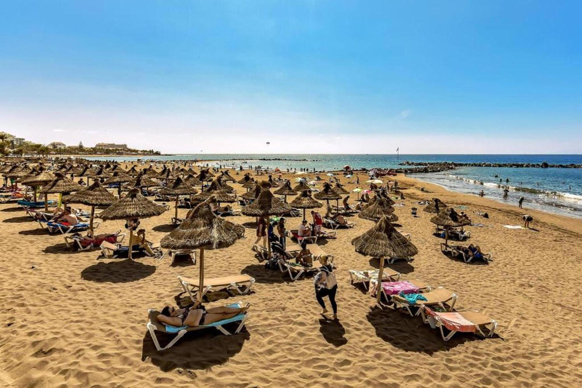 Two Bedroom Apartment In Playa De Las Americas, Free Wifi Eksteriør billede